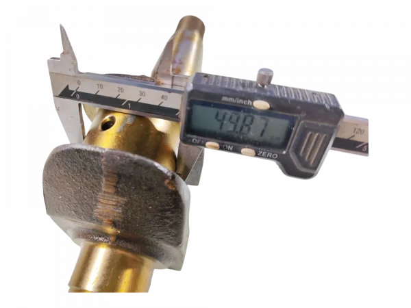 Virabrequim motor agrale M75 M80 M85 1 cilindro standard 7004002008006 - Image 3