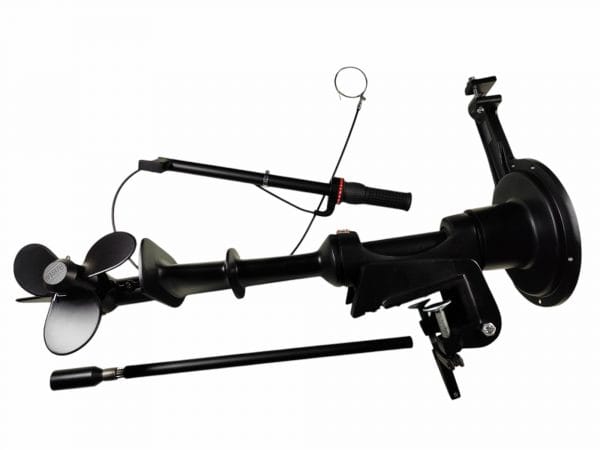 Rabeta barco vertical motor branco 6HP 4T preta bristol 24860 - Image 4