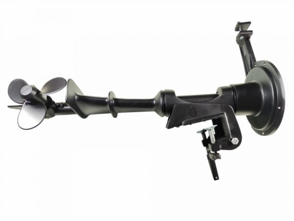 Rabeta barco vertical motor branco 6HP 4T preta bristol 24860 - Image 5