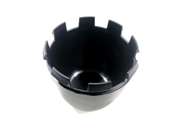 Calota roda Ford F1000 com roda de liga leve (cor preta)
