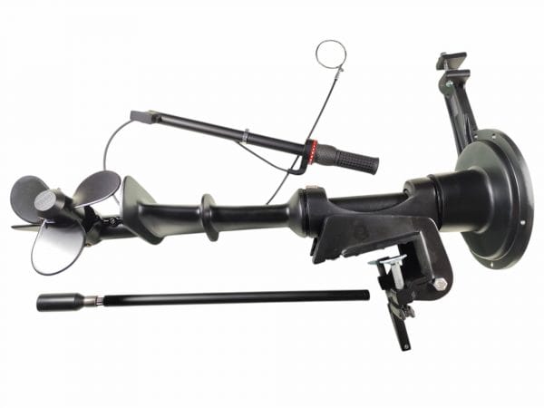Rabeta barco vertical motor branco 6HP 4T preta bristol 24860 - Image 3