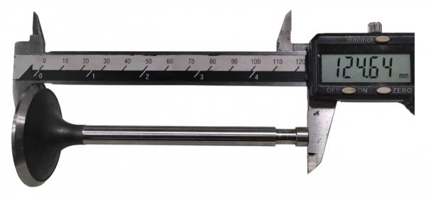 Válvula admissão motor Tobatta TR13 diâmetro 47,8 mm