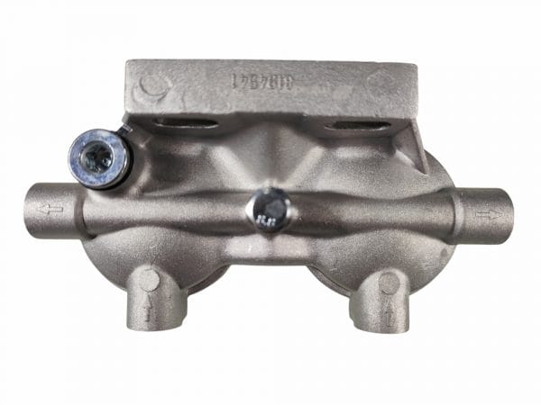 Cabeçote suporte filtro duplo combustível Volkswagen Volvo Scania Ford