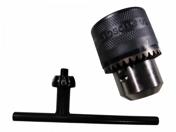 Eixo mandril furadeira bosch bristol 1/2" com chave 102118