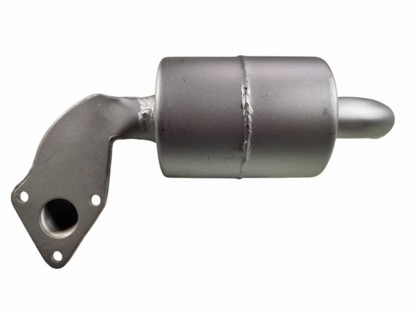 Silencioso escapamento motor yanmar NS75 NSB75 NS80 Puriar P123