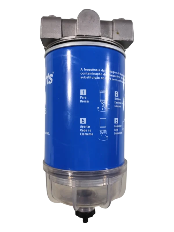 Cabeçote filtro sedimentador separador água racor scania 114 124 volvo N NL 10 12 FH