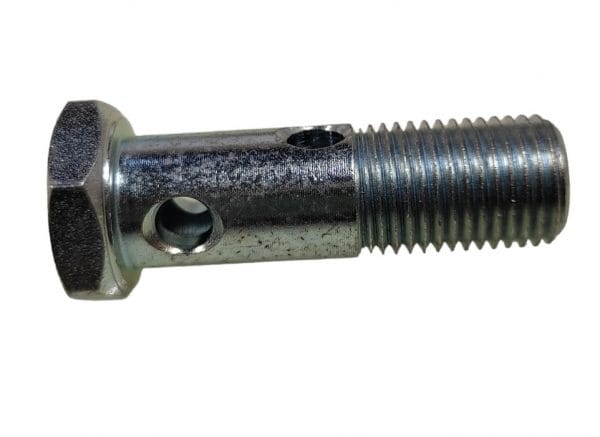 Parafuso oco 12x43mm tubo lubrificação yanmar NS18 - Image 2