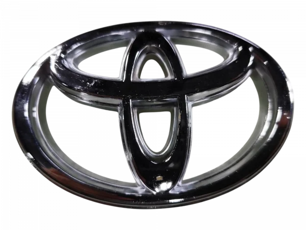 Emblema dianteiro radiador toyota bandeirante cromado 753113803
