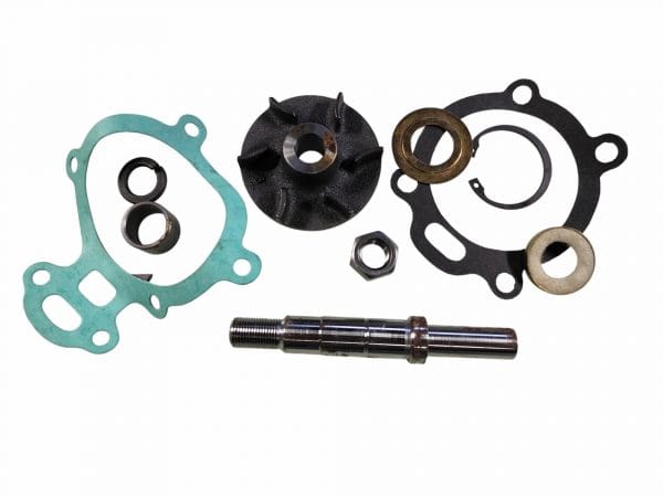 Kit reparo bomba água VW 680 massey 235 250 265 270 274 285 290 296 299 Perkins 4236 4248 Case 580 GM ACD-40 Q20B s/poli - Image 2
