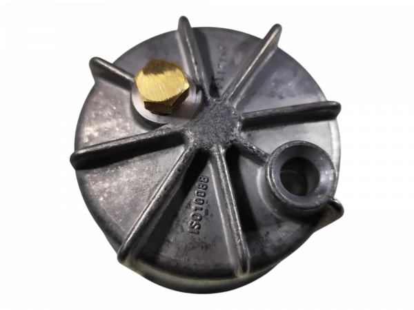 Base copo filtro combustível Delphi CAV diesel c/dreno paraf central longo 9051-045C - Image 3