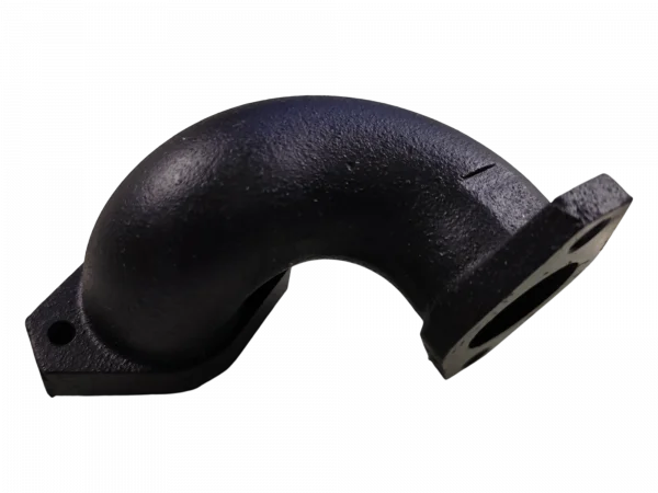 Tubo coletor escape trator agrale 4100 original 7006013015003 - Image 3