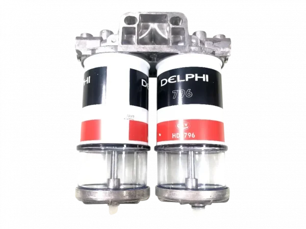Filtro combustível cabeçote duplo CAV Delphi HDF796 c/ copo V5863B000A - Image 4