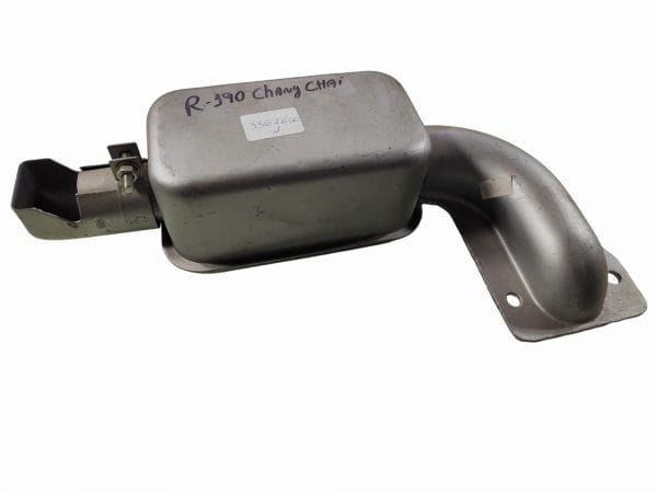 Silencioso escapamento motor Changchai tramontini R190