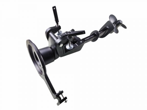 Rabeta barco vertical motor branco 6HP 4T preta bristol 24860 - Image 2