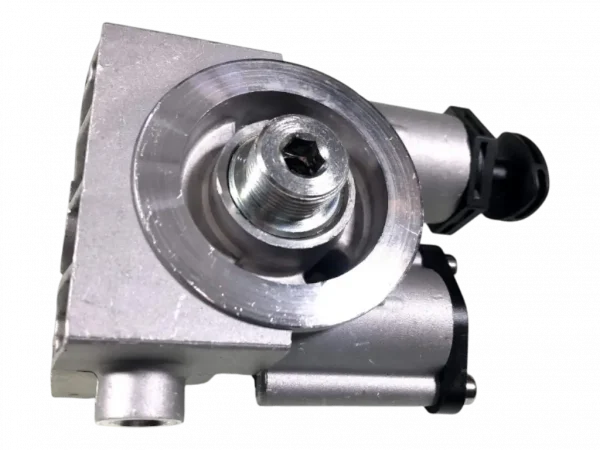 Cabeçote suporte filtro combustível ford cargo volkswagen cummins eletrônico - Image 4