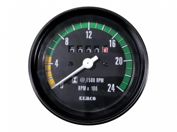 Tratômetro horímetro mecânico trator CBT 2400 RPM 85mm