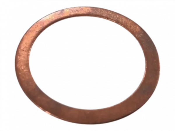 Junta ante câmara yanmar B7 cobre 25,43x17,36x0,38mm