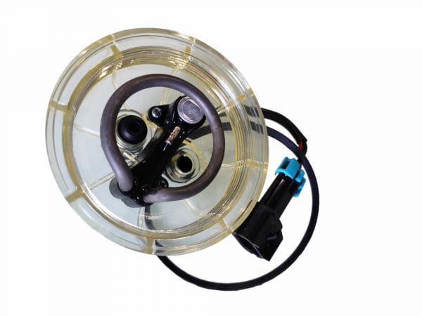 Copo filtro combustível parker racor mercedes iveco volkswagen ford agrale volvo case scania com sensor - Image 2