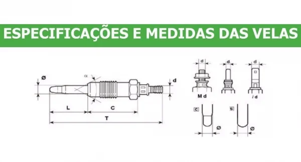 Conjunto 3 Vela Aquecedora + Conexões Mwm Kd12 Kd112 D222 - Image 4