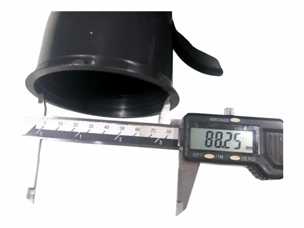 Calota roda Ford F1000 com roda de ferro preta 86TU1130A - Image 2