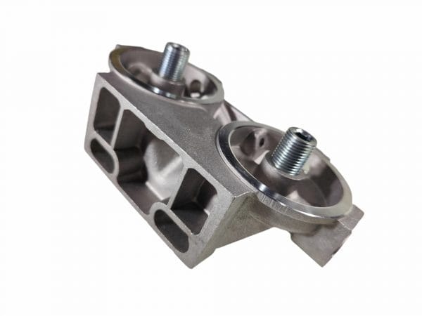 Cabeçote suporte filtro duplo combustível Volkswagen Volvo Scania Ford - Image 2