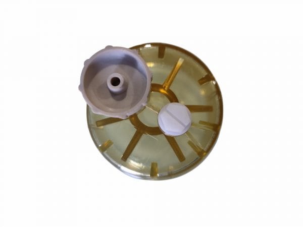 Copo filtro combustível parker racor mercedes vw ford 1217 1622 1"x14 cummins - Image 3