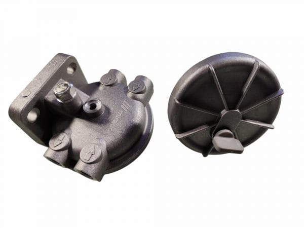 Conjunto reparo Cabeçote suporte filtro combustível CAV Delphi Massey GM D10 70997010 - Image 2