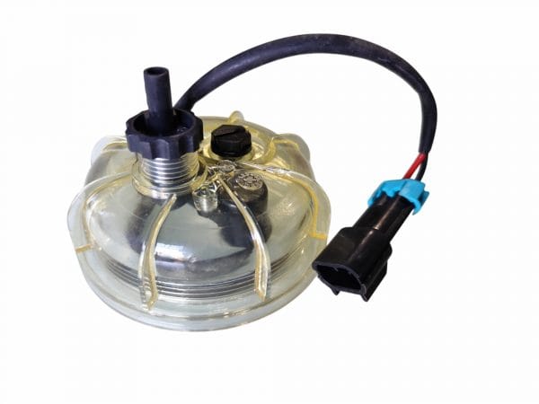 Copo filtro combustível parker racor mercedes iveco volkswagen ford agrale volvo case scania com sensor