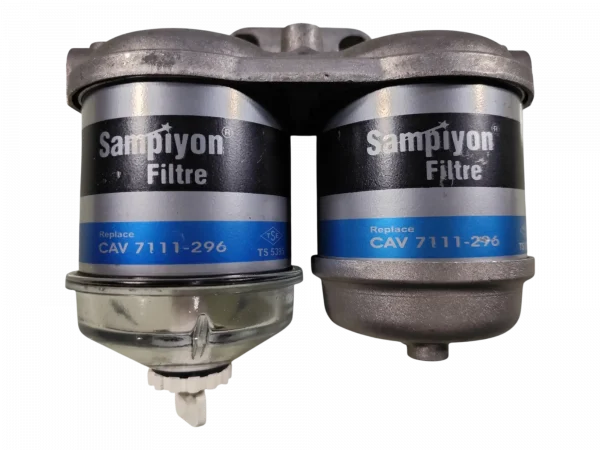 Filtro combustível cabeçote duplo CAV Delphi 1/2" copo cônicoHDF296